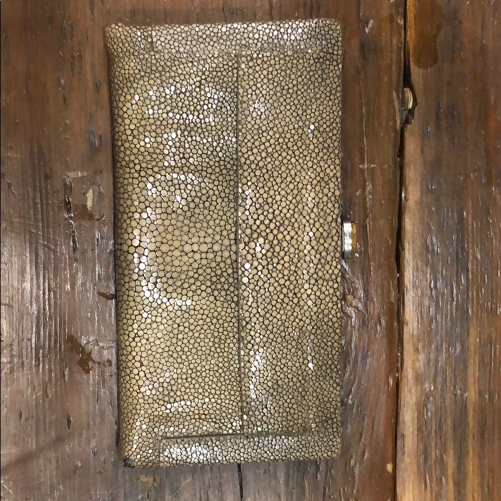 Salvatore Ferragamo Stingray Clutch Wallet